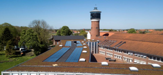 Solcelleanlæg på Tønder Rådhus